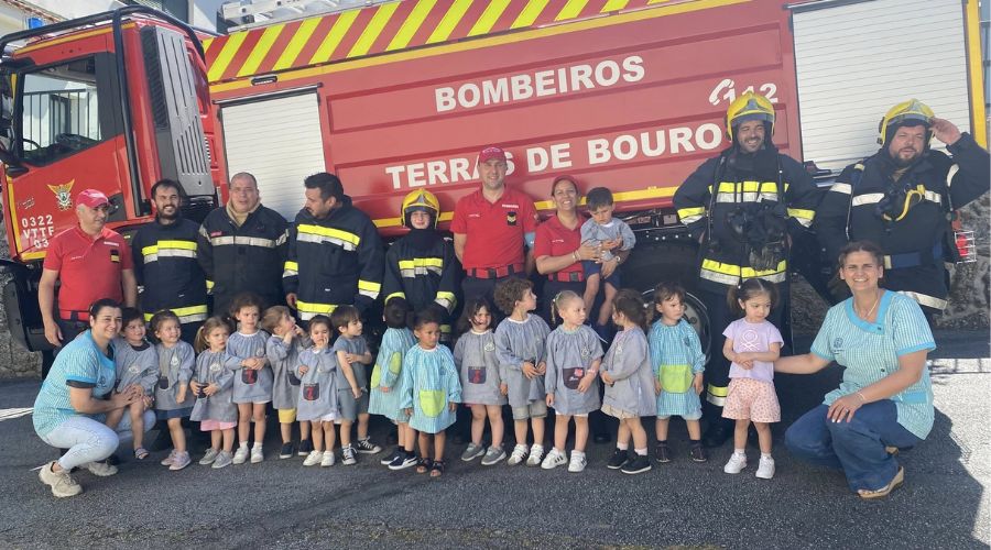 Simulacro de incêndio na Fundação Centro de Solidariedade Social de Valdosende
